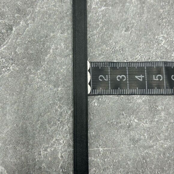 NWT Hermes Hapi 3 MM Black Leather Palladium Wrap Bracelet Buckle With Box - Picture 16 of 16